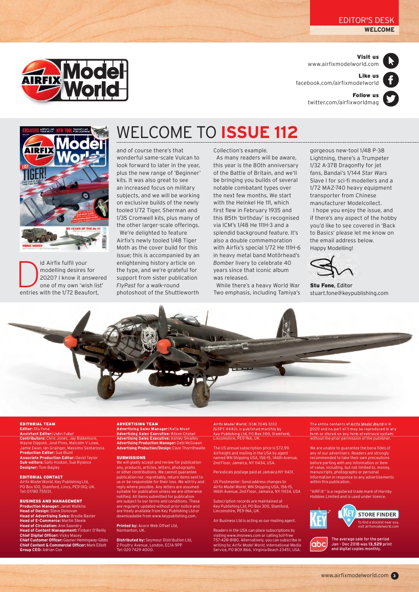 Airfix Model World 112 2020-3